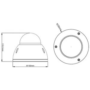 Видеокамера DAHUA DH-HAC-HDBW3220EP-Z Видеокамера DAHUA DH-HAC-HDBW3220EP-Z