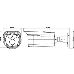 Видеокамера DAHUA DH-HAC-HFW1200DP-0120B Видеокамера DAHUA DH-HAC-HFW1200DP-0120B