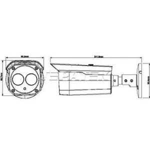 Видеокамера DAHUA DH-HAC-HFW2120BP-B-0600B Видеокамера DAHUA DH-HAC-HFW2120BP-B-0600B