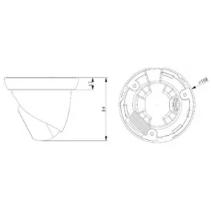 IP-камера DAHUA DH-IPC-HDW1120SP-0600B IP-камера DAHUA DH-IPC-HDW1120SP-0600B