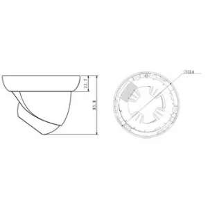 IP-камера DAHUA DH-IPC-HDW4100SP-0280B IP-камера DAHUA DH-IPC-HDW4100SP-0280B