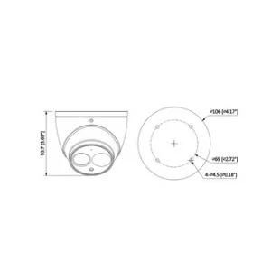 IP-камера DAHUA DH-IPC-HDW4231EMP-ASE-0600B IP-камера DAHUA DH-IPC-HDW4231EMP-ASE-0600B