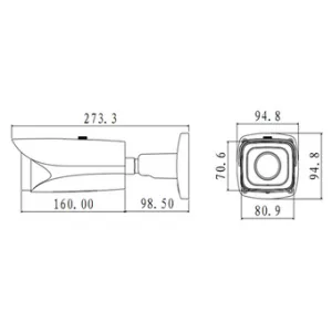 Видеокамера DAHUA HFW3220E-ZH Видеокамера DAHUA HFW3220E-ZH